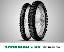 SCORPION MX MID HARD 554